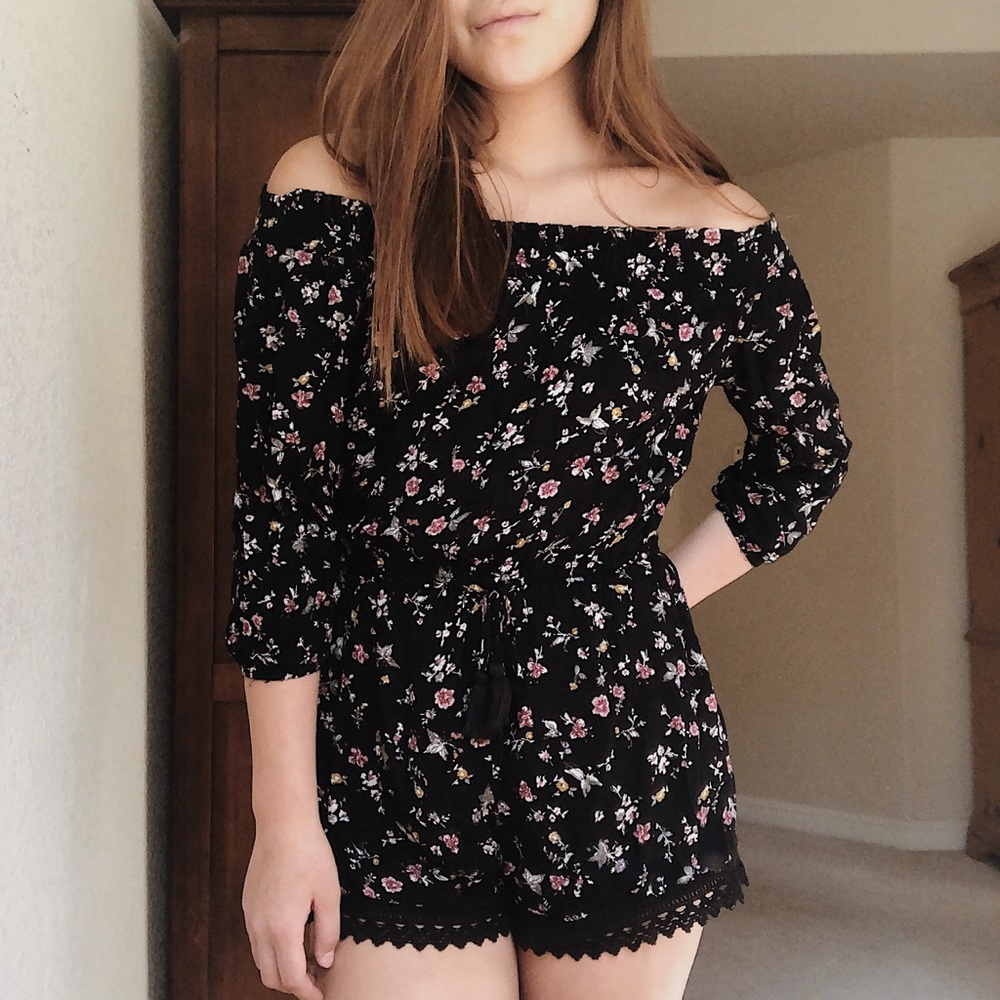 Floral Romper
